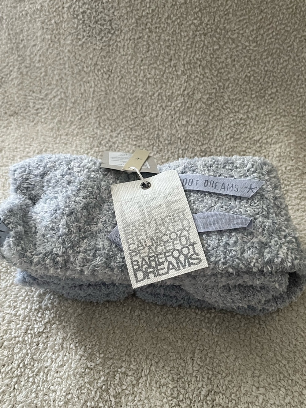 Barefoot Dream CozyChic Heathered Socks
- Blue